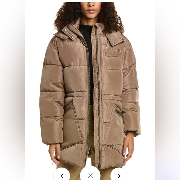 Ganni Pink Puffer Jacket - Picture 11 of 12